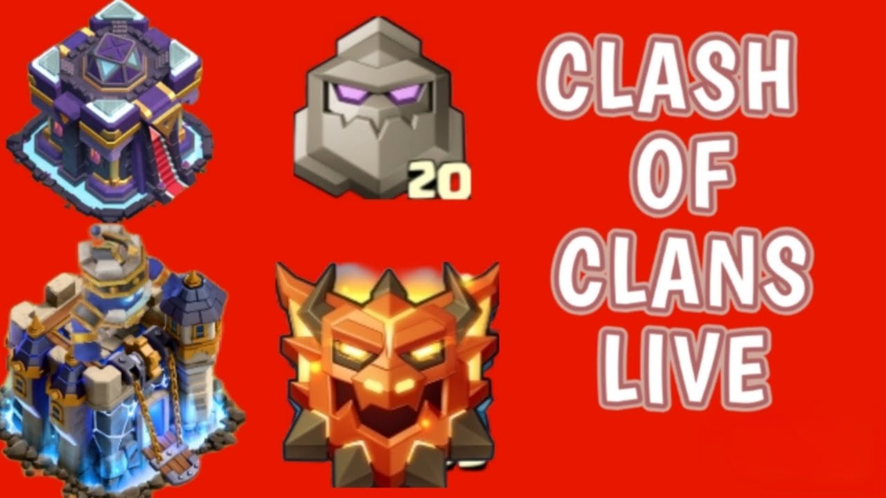 Clash of Clans Live!!!! Raids, legend league and war attacks!!!