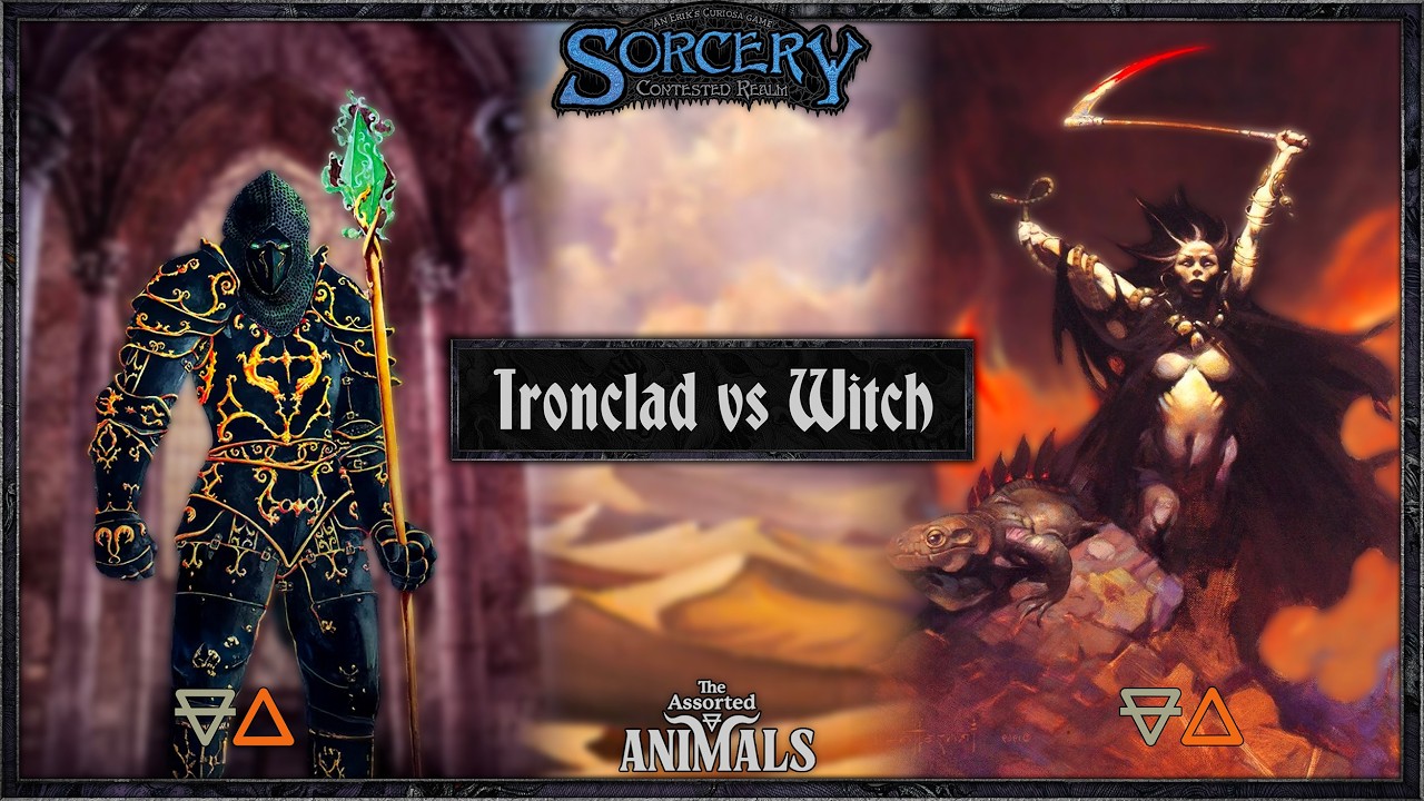 IRONCLAD (🪨/🔥) vs FURIOUS WITCH'S ROAD (🪨/🔥), Sorcery: Contested Realm Gameplay