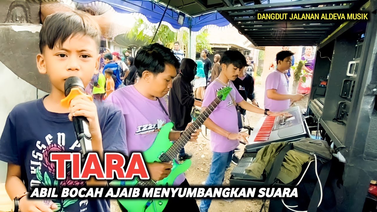 ABIL BOCAH AJAIB MENYUMBANGKAN SUARA DI ALDEVA MUSIK