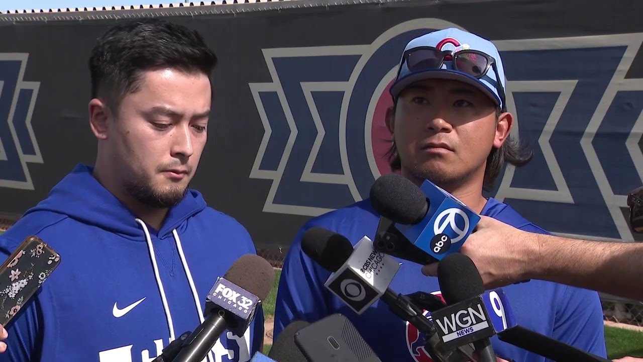 Pete Crow-Armstrong and Shota Imanage talk the start of Cubs Spring Training