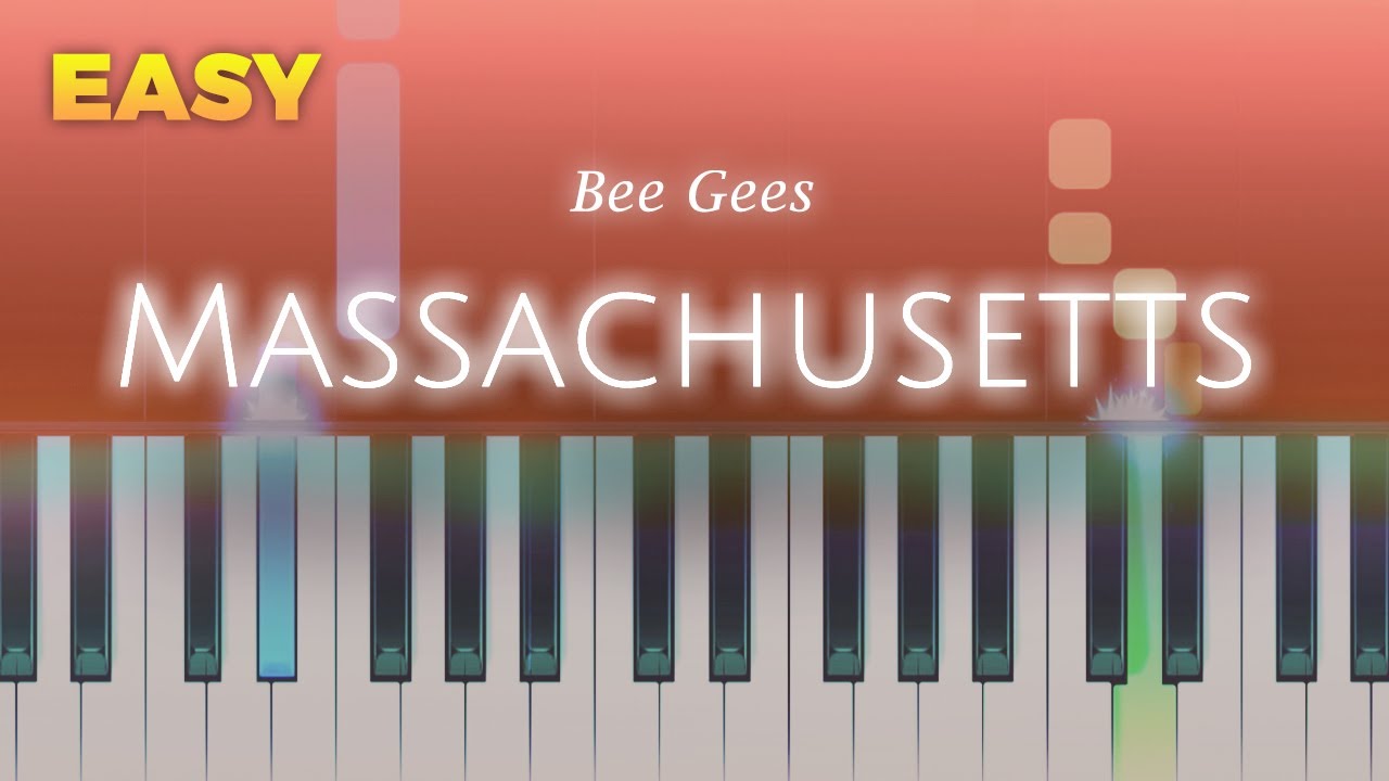 Bee Gees - Massachusetts - EASY Piano TUTORIAL by Piano Fun Play
