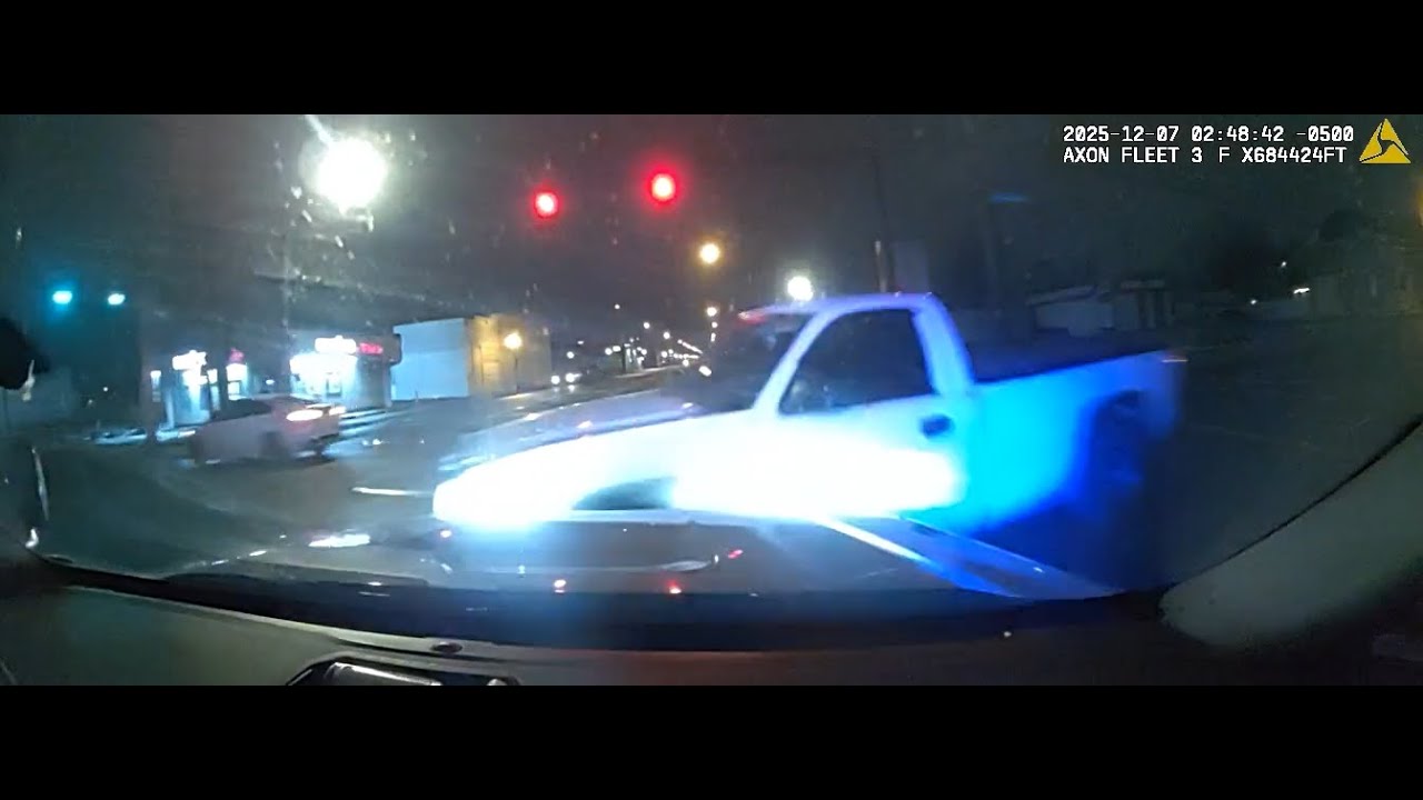 Police release video of deadly crash involving officer responding to 911 call