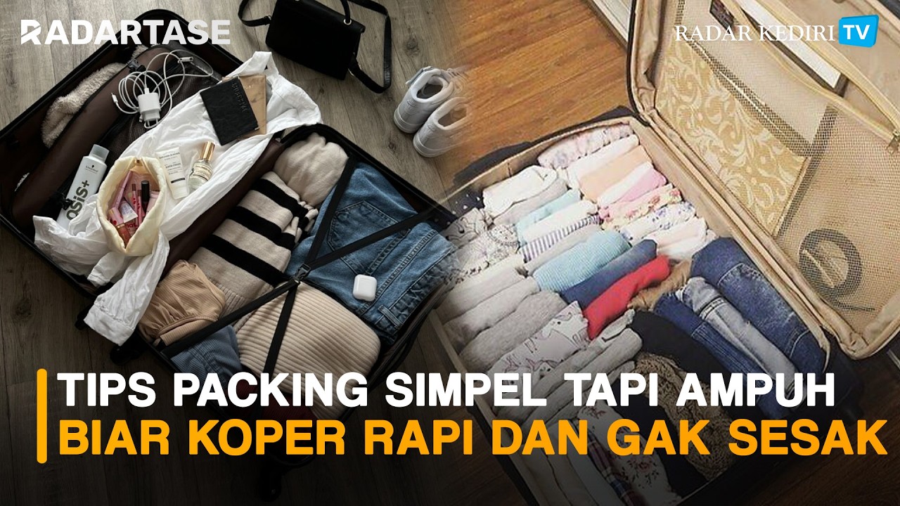 Tips Packing Simpel tapi Ampuh untuk Mudik atau Liburan Biar Koper Rapi dan Gak Sesak