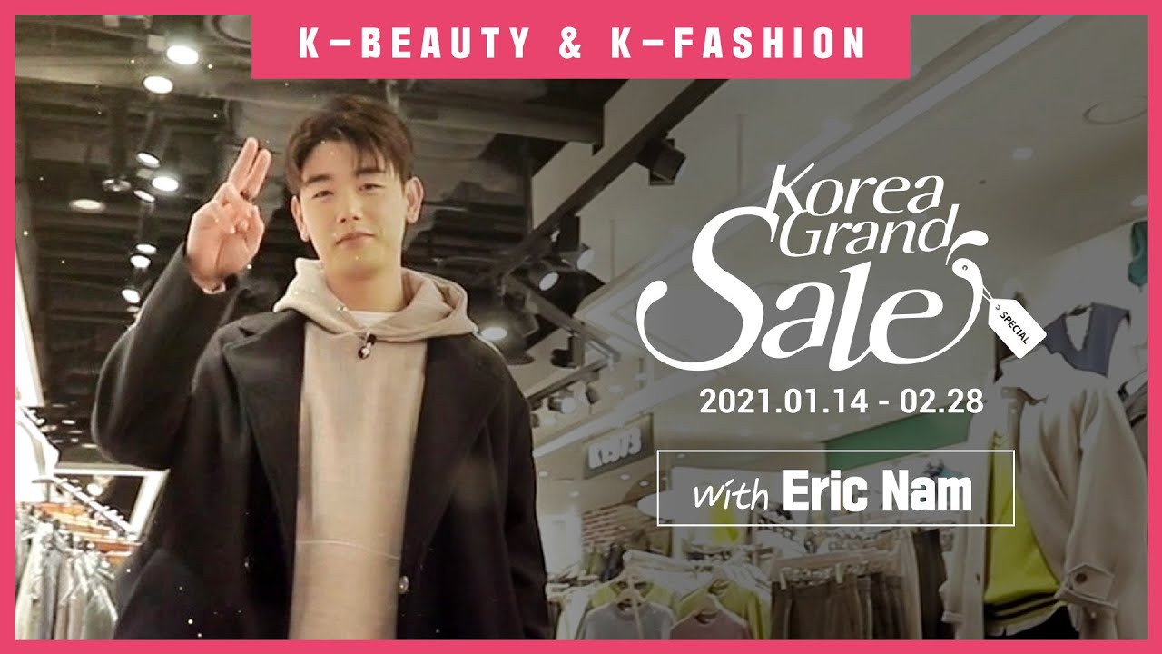 2021 Korea Grand Sale with Eric Nam Ep.01_ K-Beauty & K-Fashion