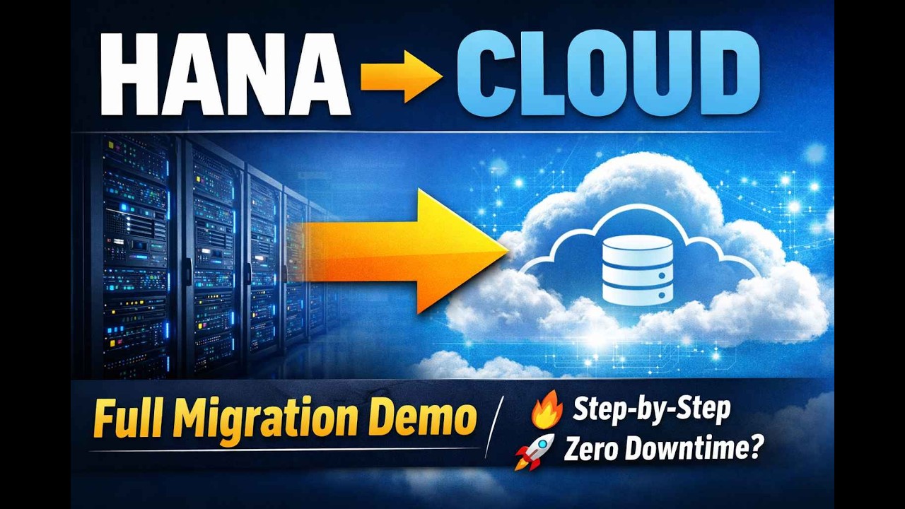 SAP HANA Database Migration to SAP HANA Cloud (BTP)