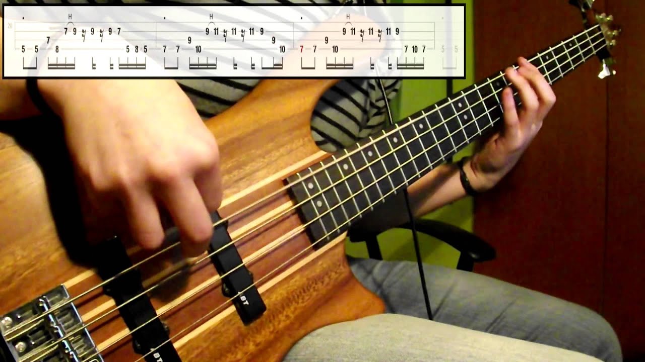 Sonic CD (JP) - Tidal Tempest Zone (Present) (Bass Cover) (Play Along Tabs In Video)