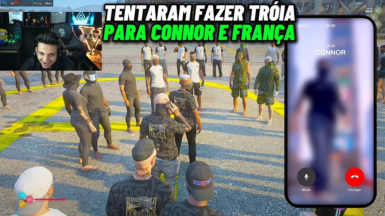 REAÇÃO DO TODURO E DOS LÍDERES DO ILEGAL COM CONNOR DESCOBRINDO A TRÓIA QUE TENTARAM FAZER COM ELE