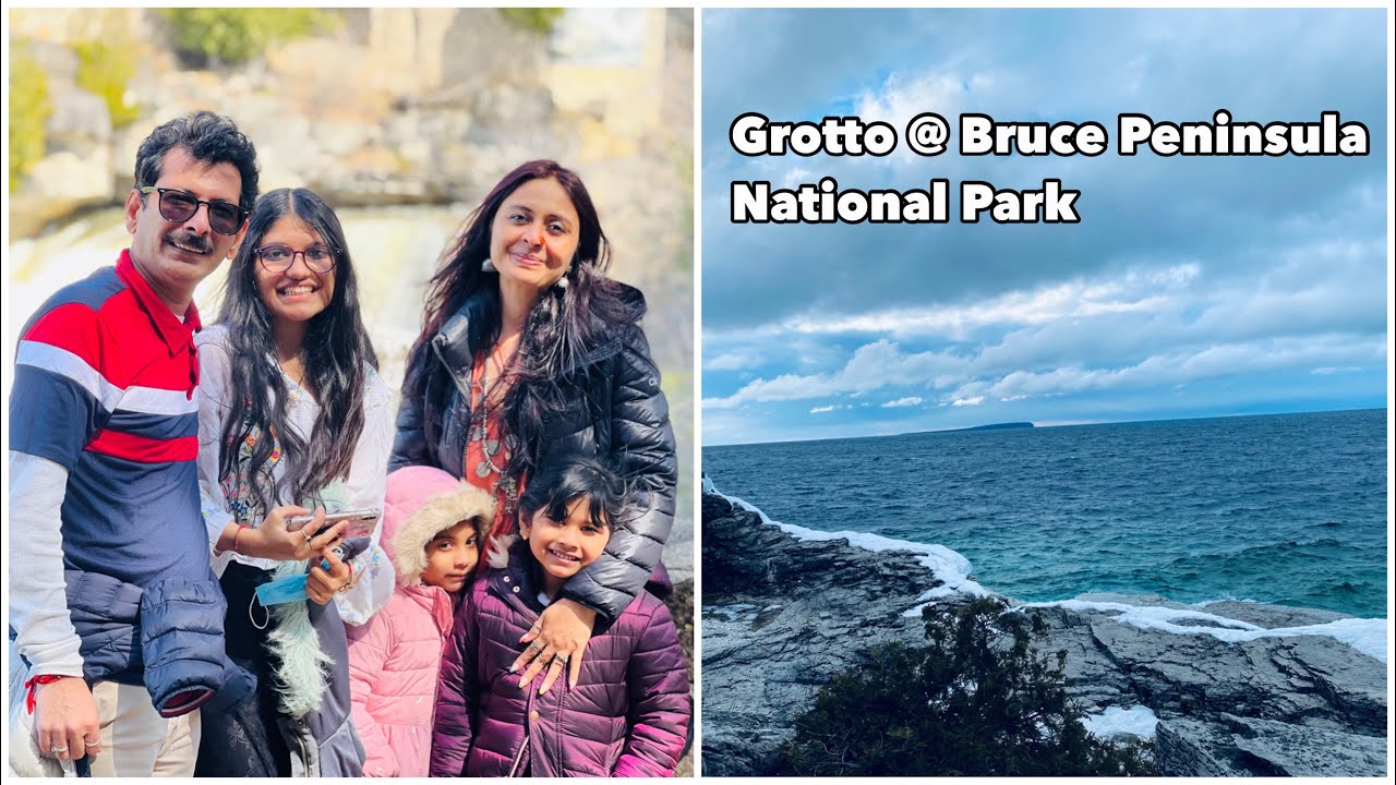 Cascading INGLIS FALLS | Hiking Bruce Peninsula National Park - GROTTO #explorecanada #travel