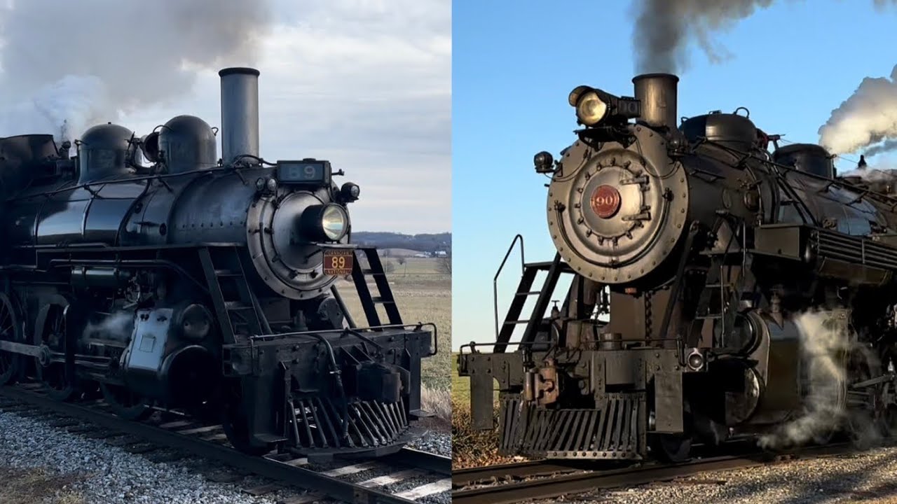 Christmas Steam Trains on the Strasburg Rail Road