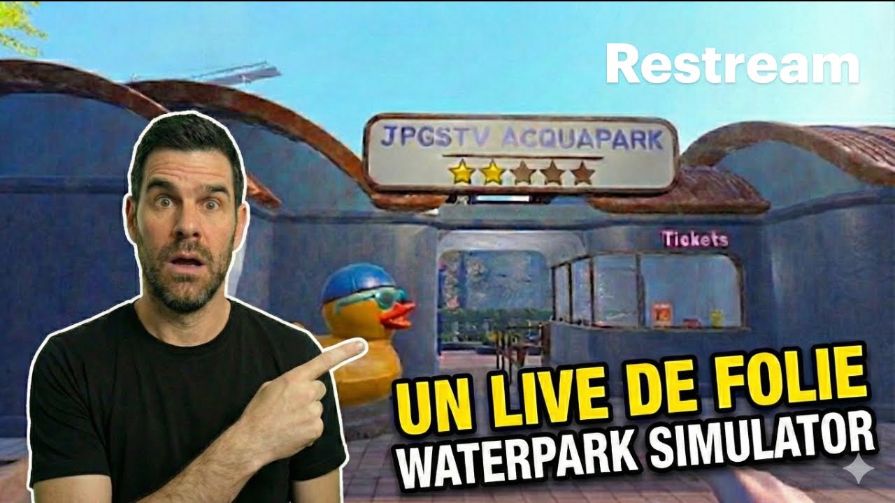 Waterpark simulator : OBJECTIF 5 ÉTOILES OU JE SUPPRIME TOUT ?! 🤯