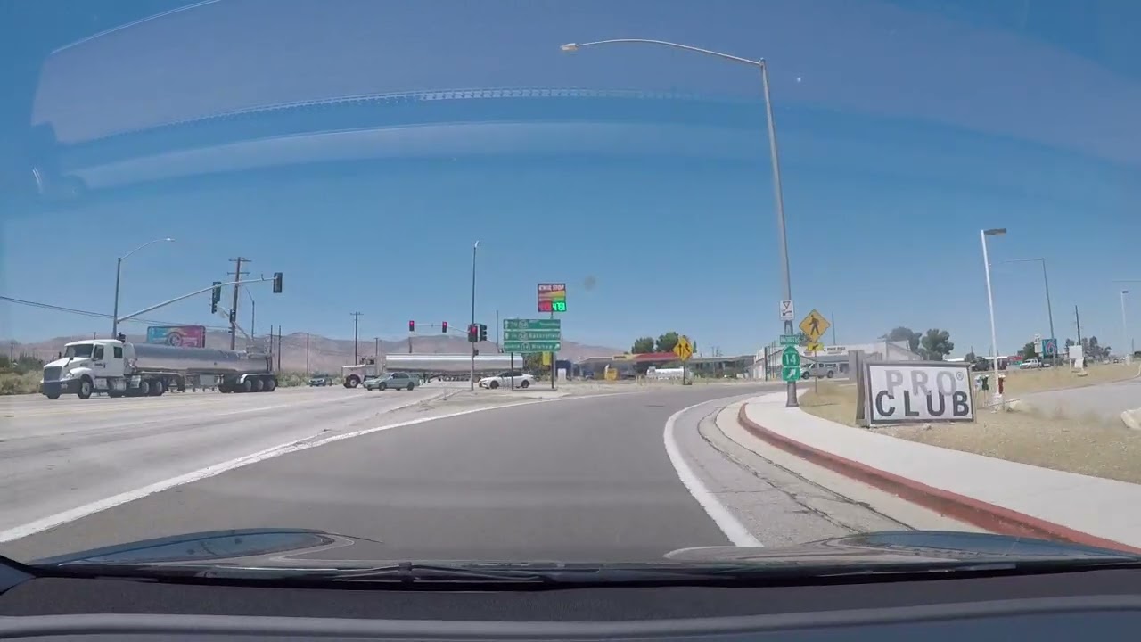 Mojave, CA hwy 14 North. June 24