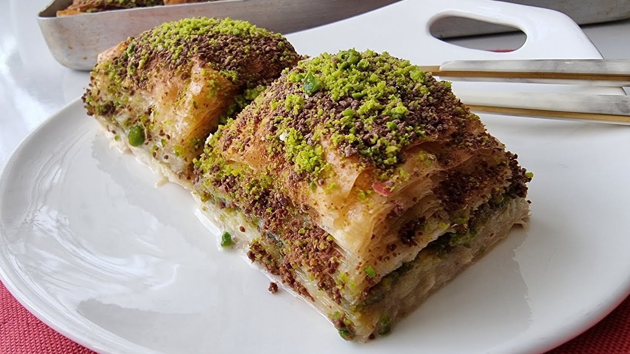 Evde Soğuk Baklava Yaptım, Lezzetine İnanamadım🤩