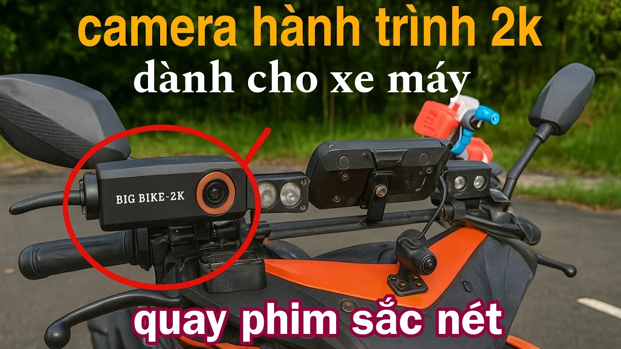 [ Big Bike 2k ] ✅ Camera Hành Trình Dành Cho Xe Máy 