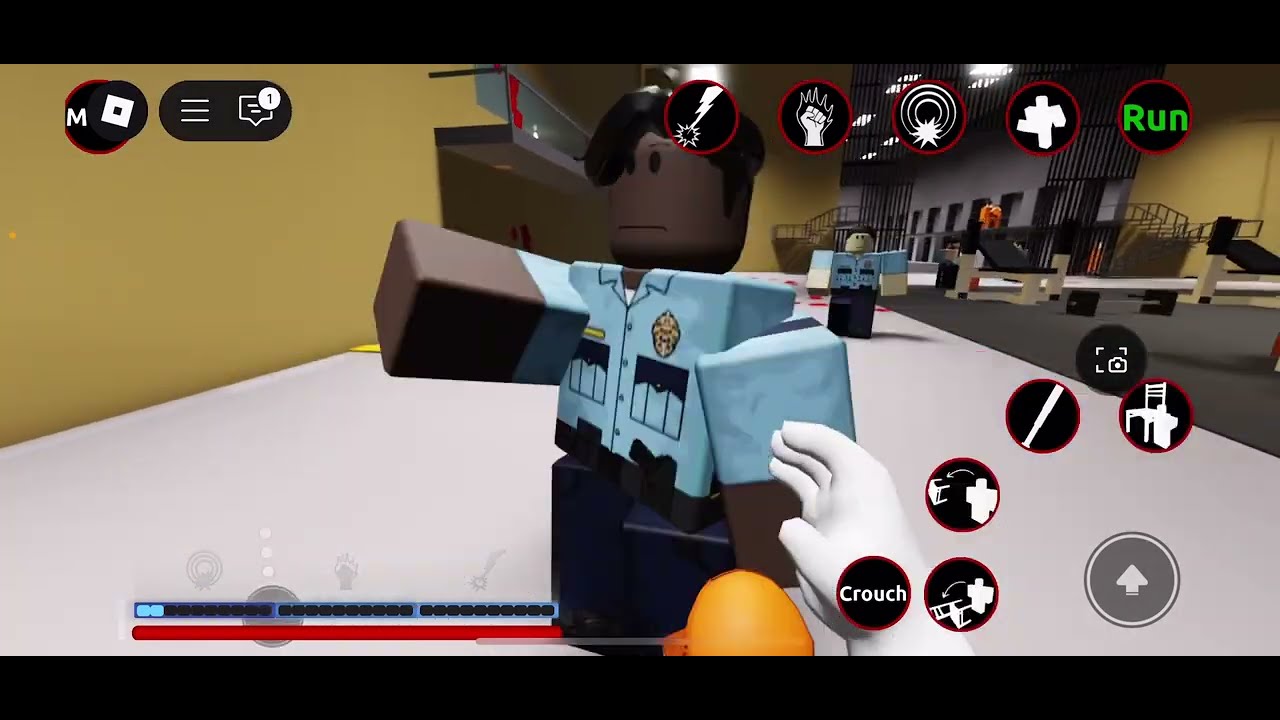 Roblox Paint Everything Red: Prison👮🏻&zwj;♂️🚨