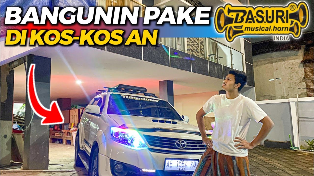 BANGUNIN ANAK KOS PAKE BASURI‼️🤣 - GEGERKAN WARGA MALANG JAM 2 PAGI