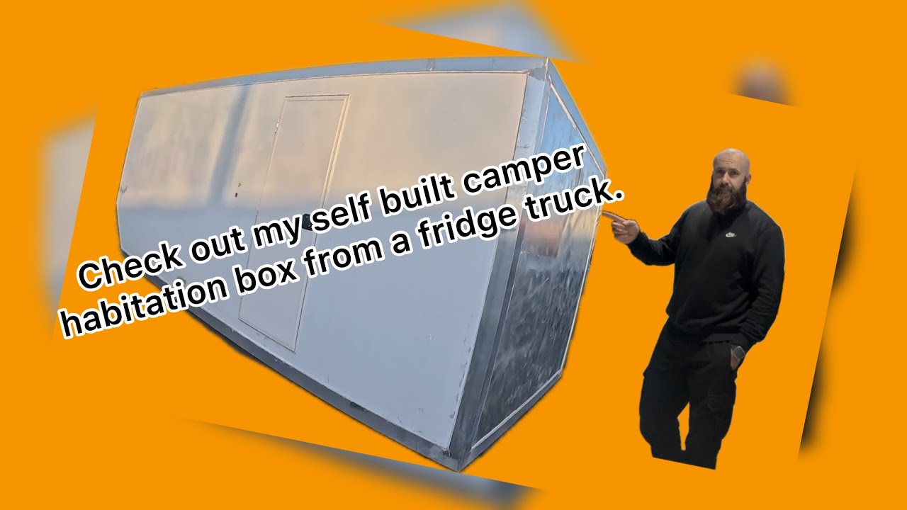 Self build overland camper project. Habitation box walk through! Fridge box camper.