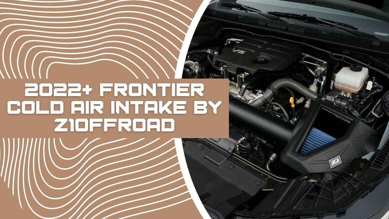 Холодный воздухозаборник Frontier 2022+ от Z1 Off-Road Dyno Testing