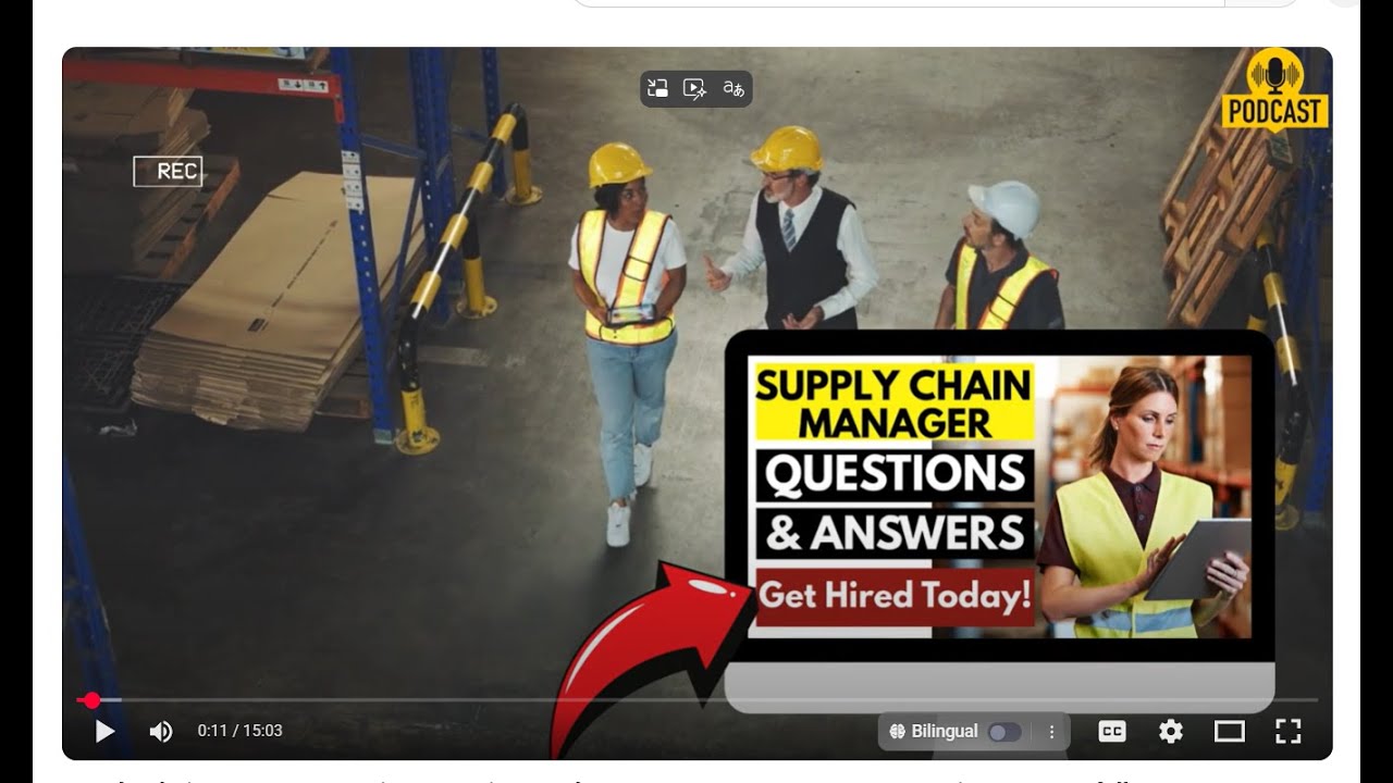 Supply Chain Manager Interview Questions and Answers | How To Ace Your Interview Successfully