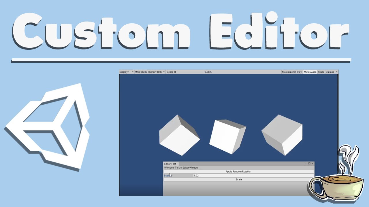 How To Create Your Own Custom Editor Windows - Unity Tutorial