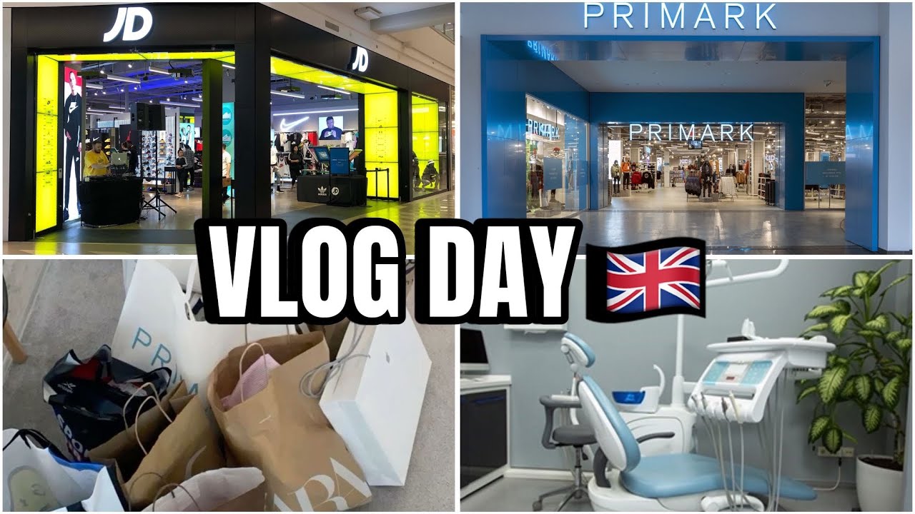 VLOG DAY - PRIMARK , DENTIST APPOINTMENT , MEET MY ELDEST DAUGHTER