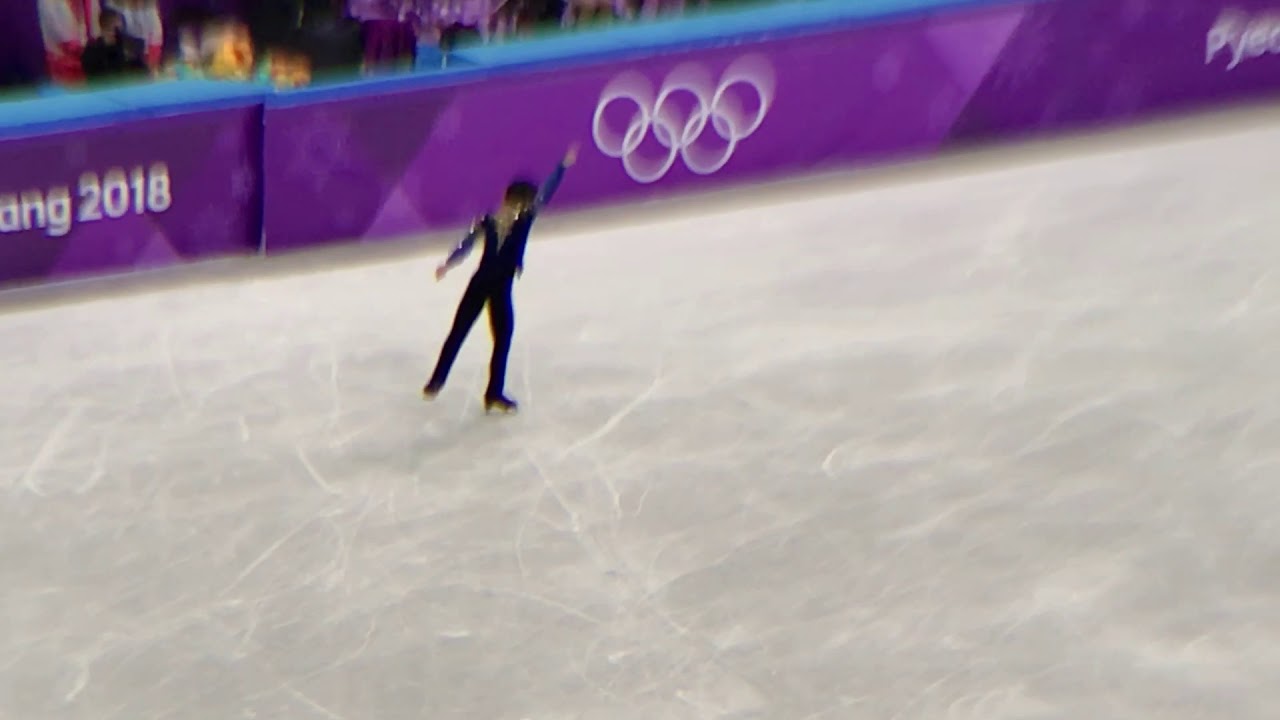 （現地から激撮）宇野昌磨、フリー演技（ピョンチャン オリンピック）:(from the field) Shoma Uno, free skating (Pyeongchang Olympics)