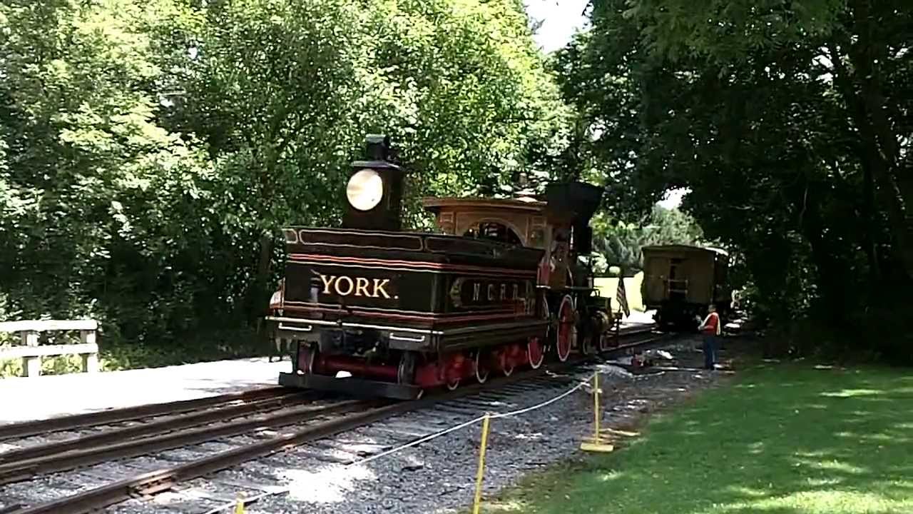 Steam Into History  Turn Around at Hanover Junction