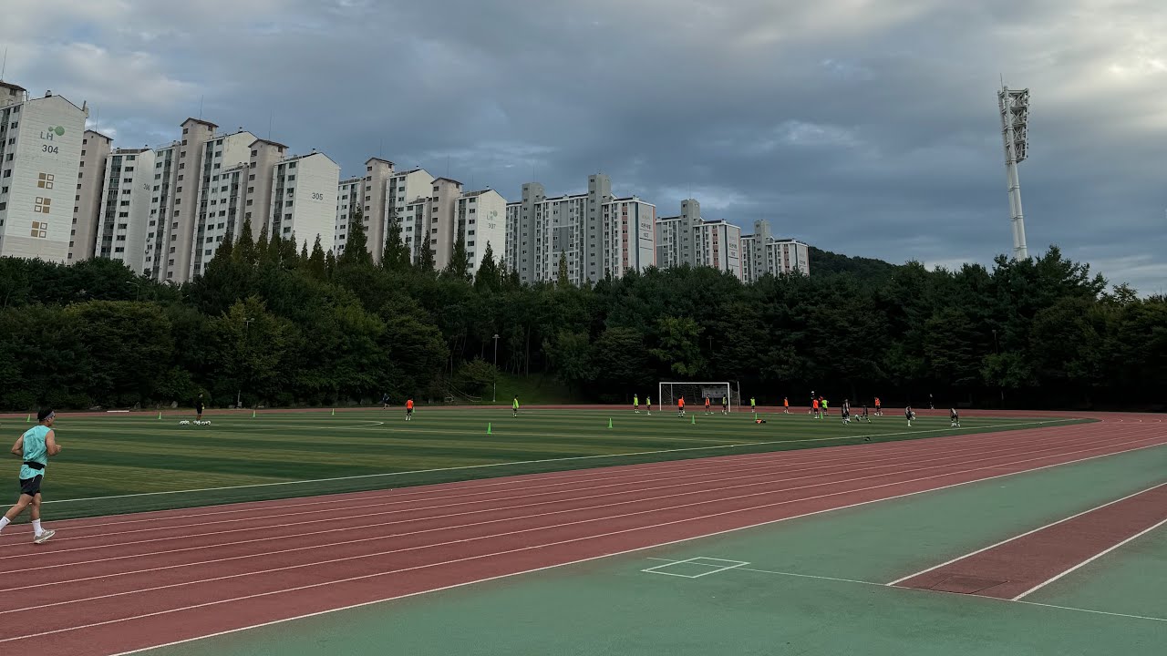 천안 종운 연휴 오후 런