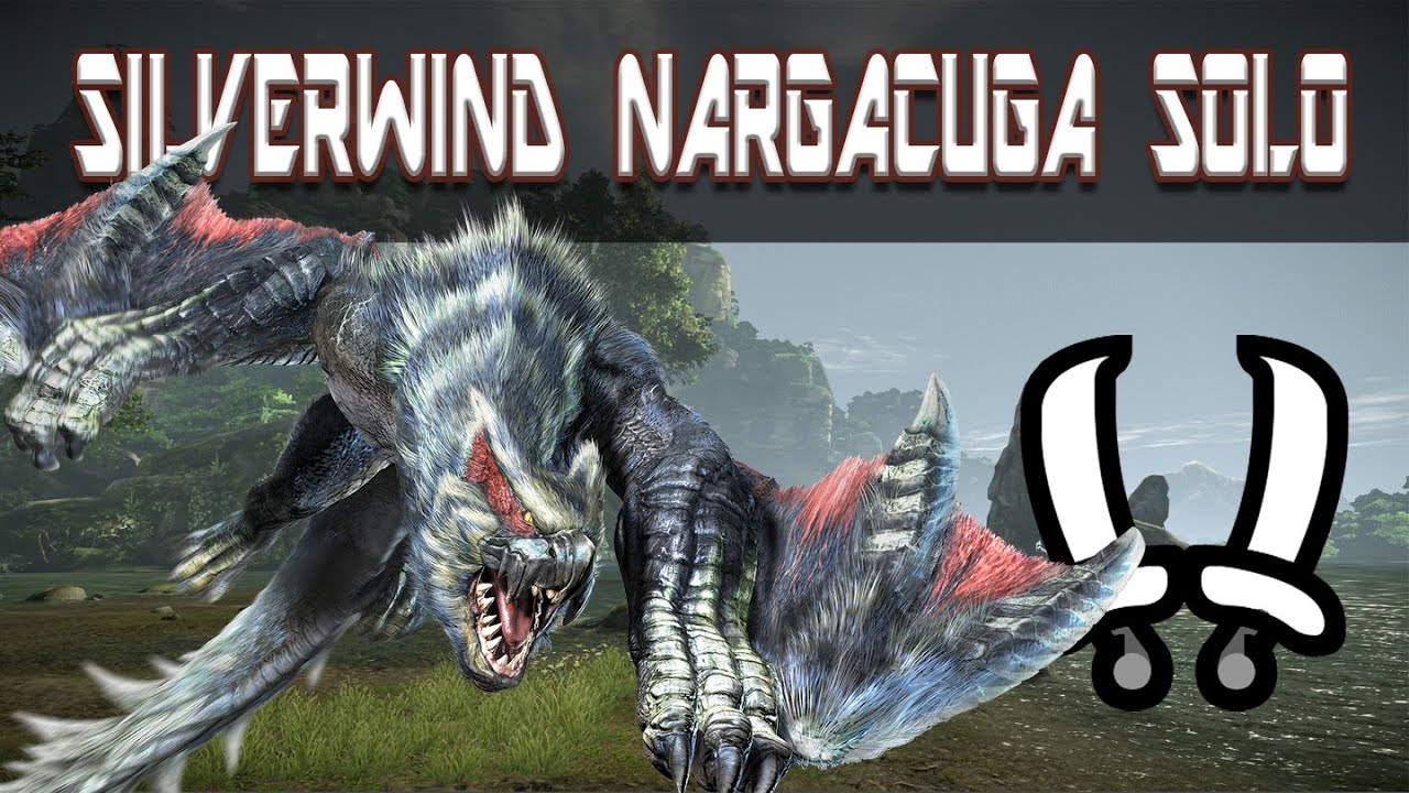 Silverwind Nargacuga SOLO with DBs
