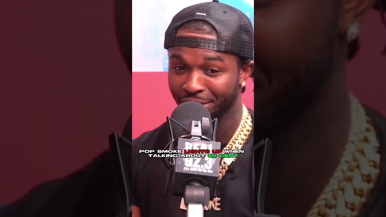 Pop Smoke загорается, когда речь заходит о 50 Cent 🤩 - &laquo;Да, мне нравится 50 Cent&raquo; 🐐