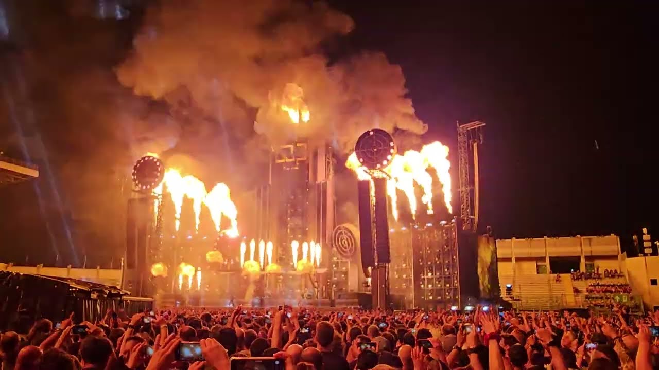 Rammstein - Sonne live @ Padova, Italy 2023