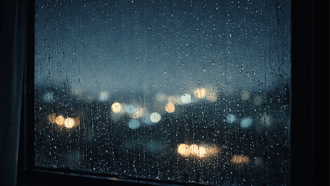 Quiet Night Rain 🌧️ 8 Hours of Soft Rain Sounds | No Thunder, Sleep Ambience