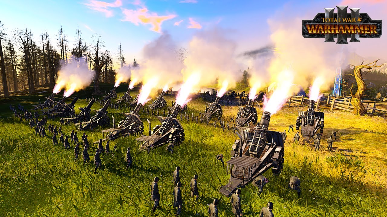 GERMAN IMPERIAL ARMY VS Greenskins - TW Millennium Mod | Total War WARHAMMER3 | FIRESupport | 4K