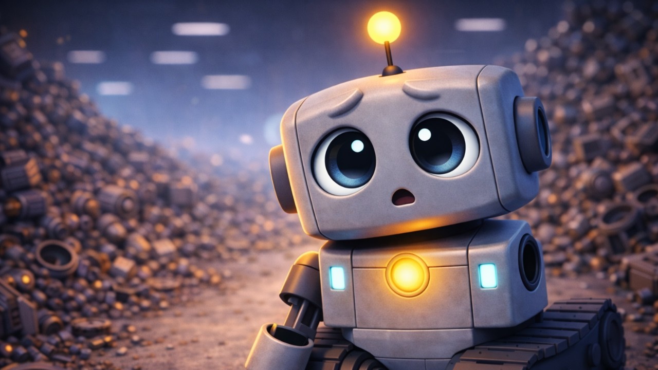 Robot zgubił rękę! 🤖 | Bajkopiosenka o szukaniu rozwiązania | BajkoNuty