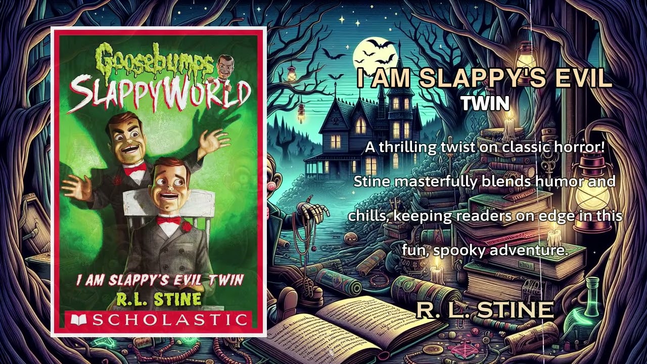 Goosebumps SlappyWorld #3 I Am Slappy's Evil Twin by R  L  Stine | Fantasy Horror Fiction Audiobook