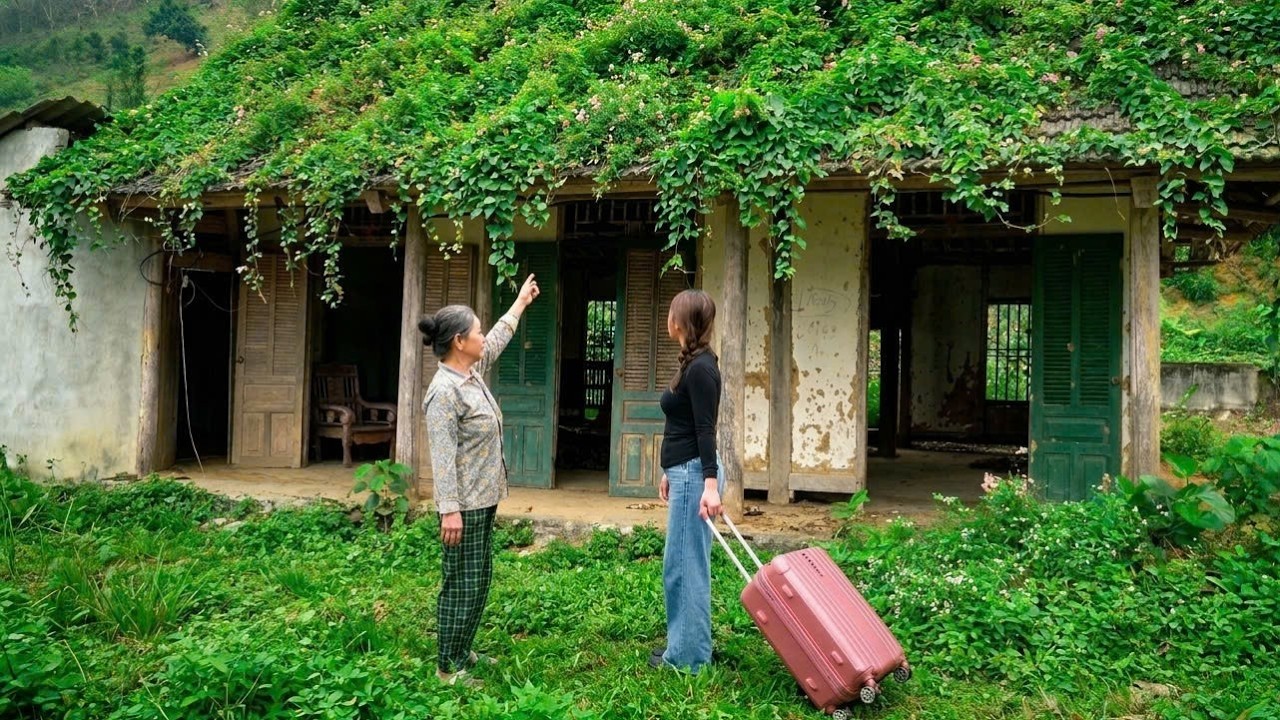 60 Days Transformation: A Young Woman Left the City and Turned an Abandoned Land into a Dream Home