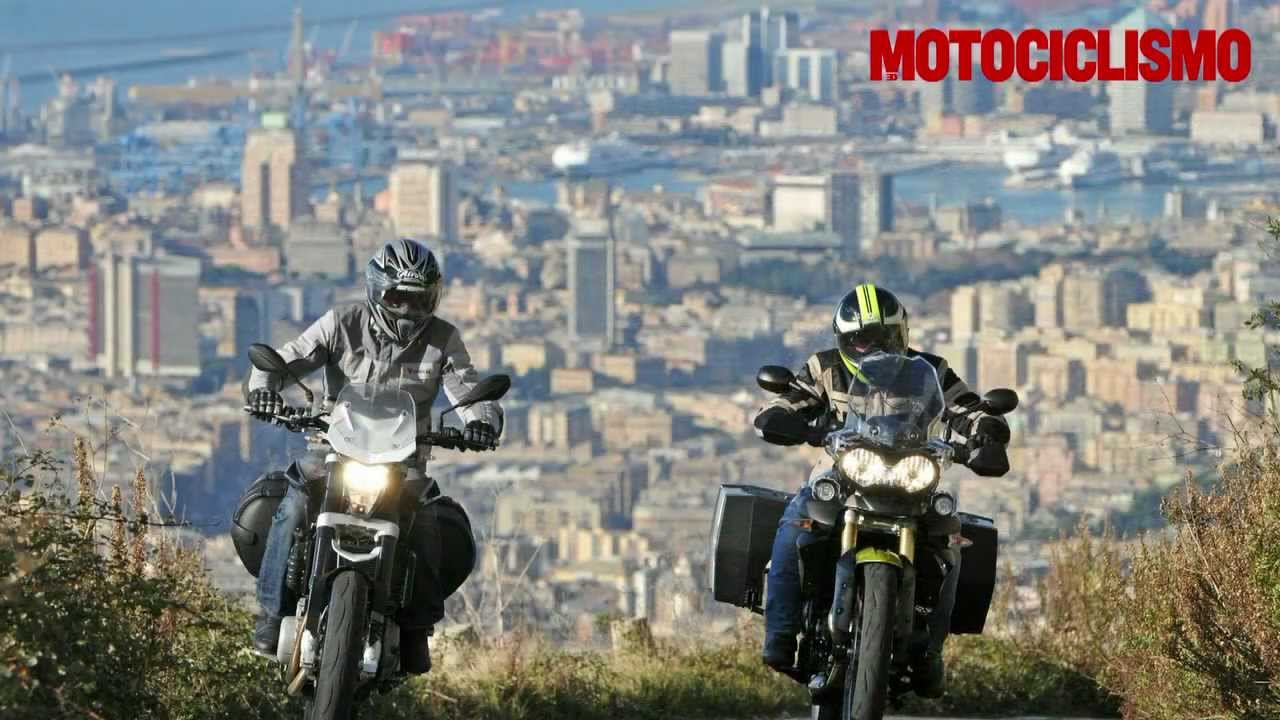 Prova comparativa Triumph Tiger 800 e Husqvarna Nuda 900