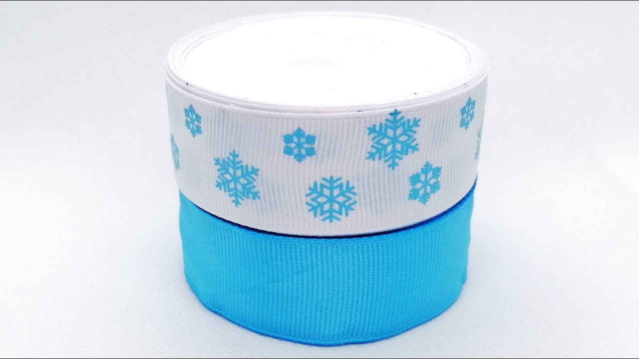 ❄️ТАКИЕ КЛАССНЫЕ!❄️ Зимние бантики из лент 2,5 см 🎀