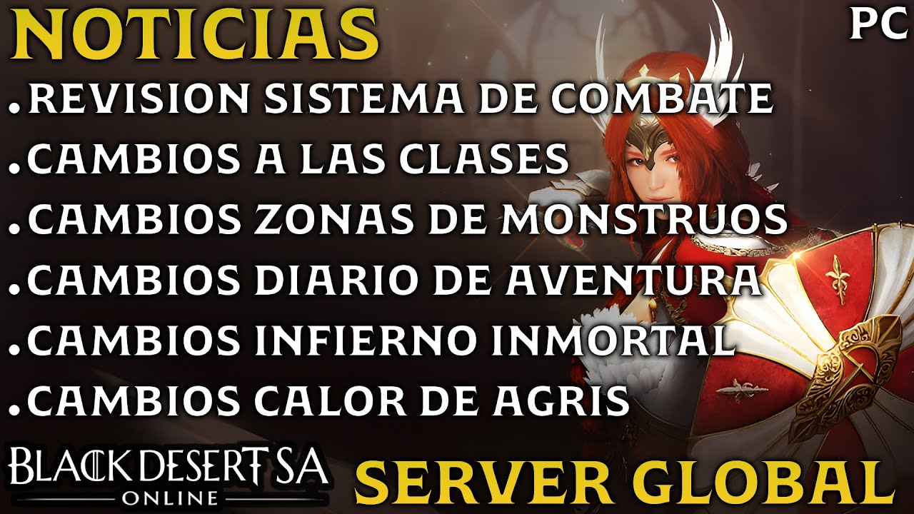 BLACK DESERT SA | REVISION SISTEMA DE DAÑOS | CAMBIOS CLASES | ZONAS DE MONSTRUOS Y MAS | BDO | PC