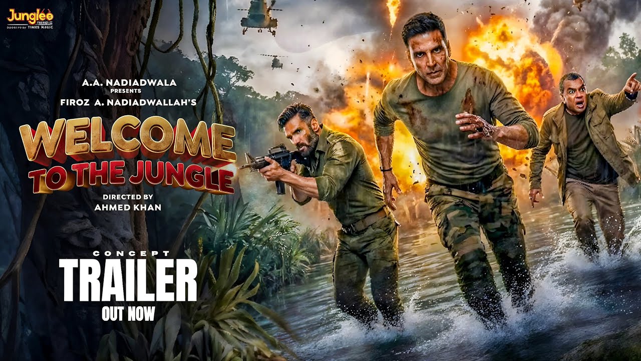 Welcome to the Jungle | Concept Trailer |Akshay Kumar|Sanjay D | Disha Patani | Jacqueline | Arshad