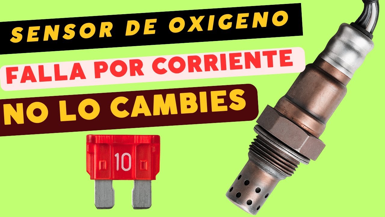 falla el sensor de oxigeno por Falta de corriente