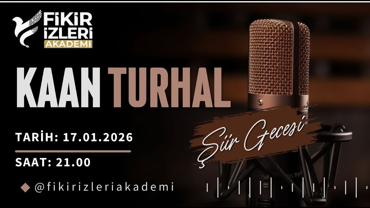 Kaan TURHAL İle Şiir Gecesi | Bir Dakika Dinle, Bırakamazsın