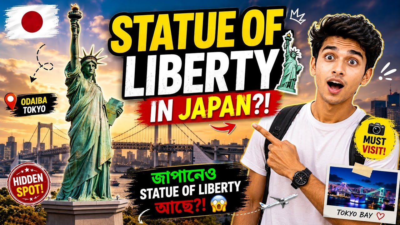 Statue of Liberty Japan History🇯🇵। Statue Of Liberty Japan Tokyo