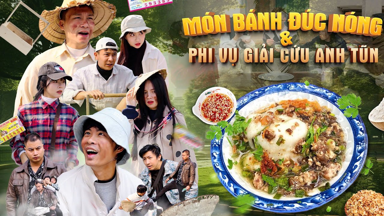 MÓN BÁNH ĐÚC NÓNG VÀ PHI VỤ GIẢI CỨU ANH TŨN | Hai Anh Em Phần 858| Phim Tình Cảm Hài Hước Gãy Media