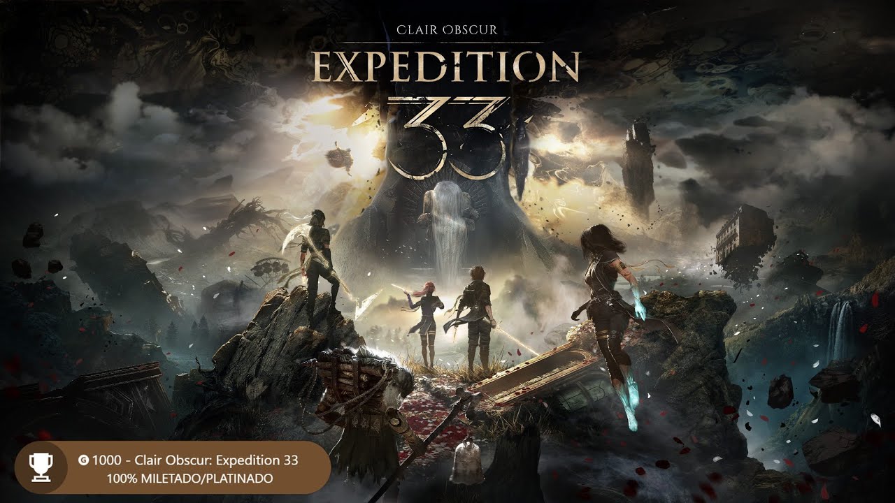 FIZ A MILETA/PLATINA DE CLAIR OBSCUR: EXPEDITION 33! UM DOS JOGOS MAIS INCRÍVEIS DOS ULTIMOS ANOS!