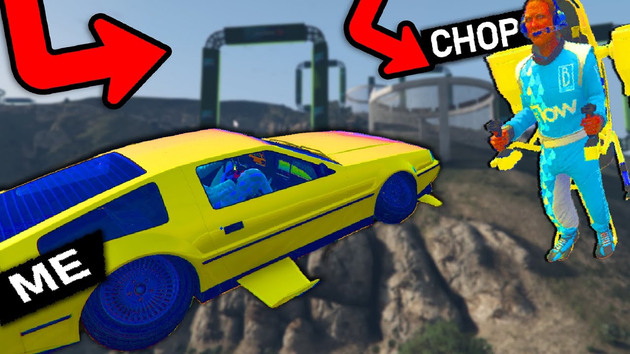 0.001% POSSIBLE FIRE 𝙅𝙀𝙏𝙋𝘼𝘾𝙆 vs 𝙁𝙇𝙔𝙄𝙉𝙂 𝘾𝘼𝙍 𝘾𝙃𝘼𝙇𝙇𝙀𝙉𝙂𝙀  IN GTA 5!