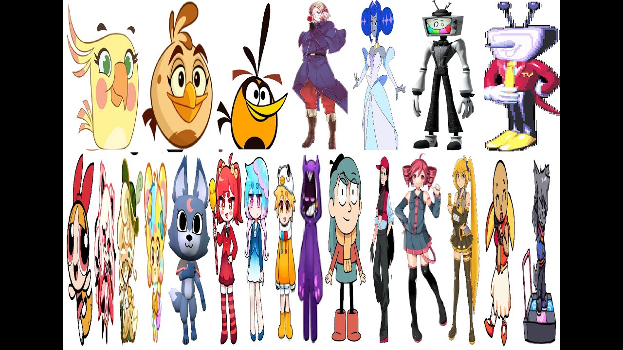 All Aya 2016 arts favorite characters sings I'm blue (DA BA DEE) part 25