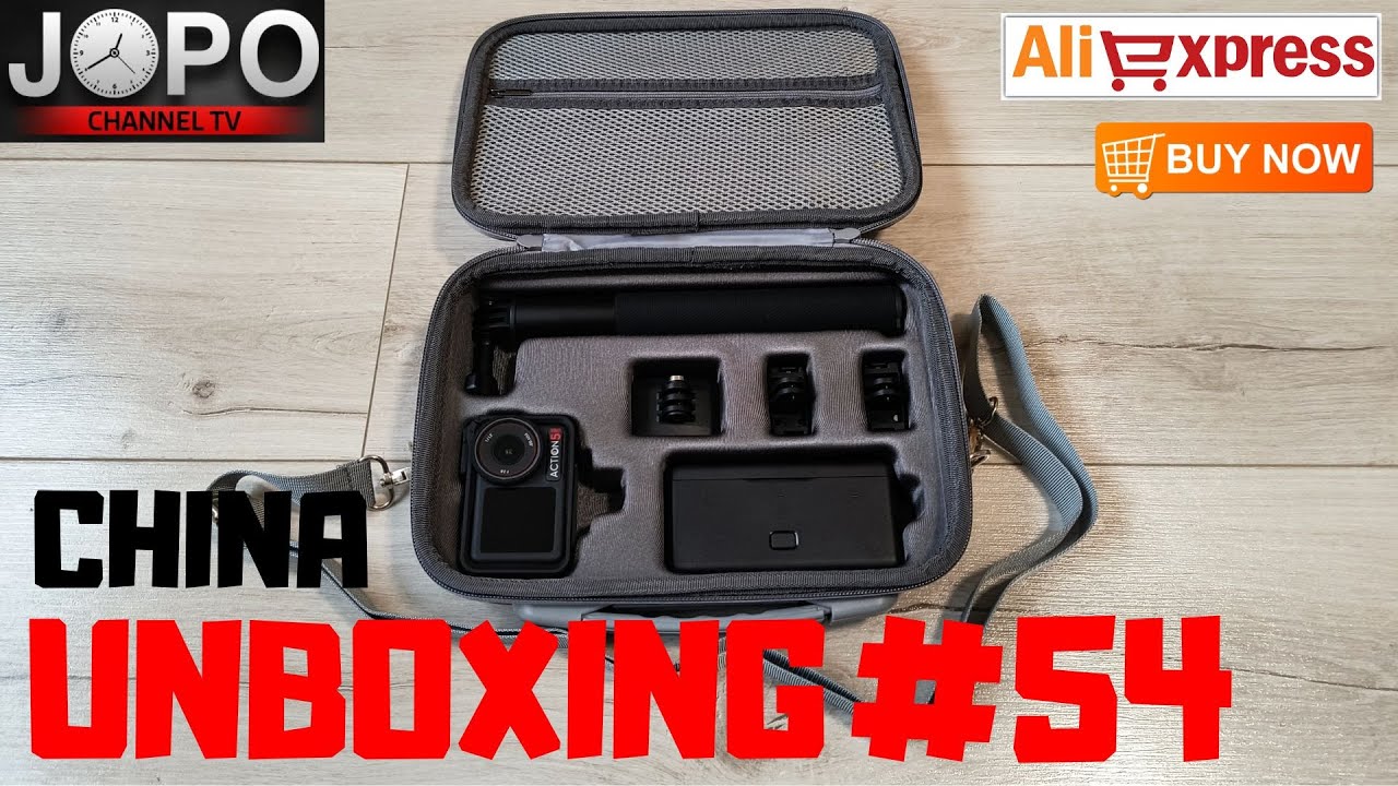 BEST Portable Case For DJI OSMO ACTION 5 Pro Camera Adventure Combo│China Unboxing│Subtitles