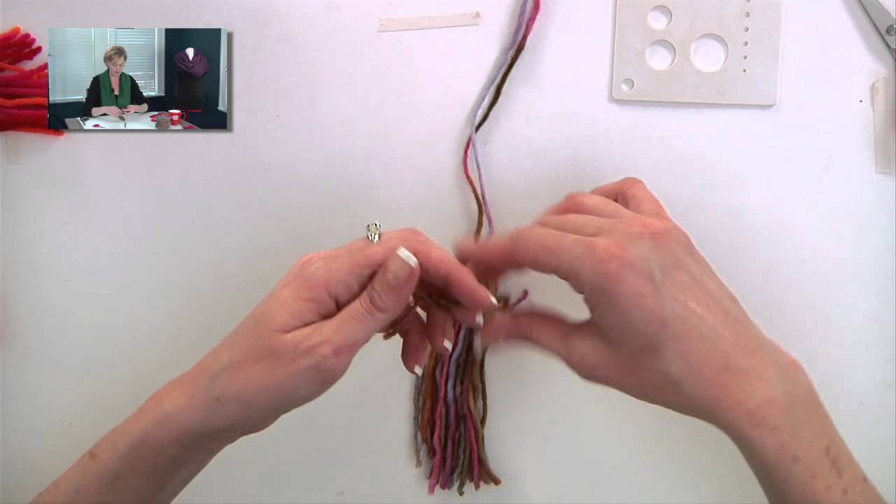 Knitting Help - Making Tassels