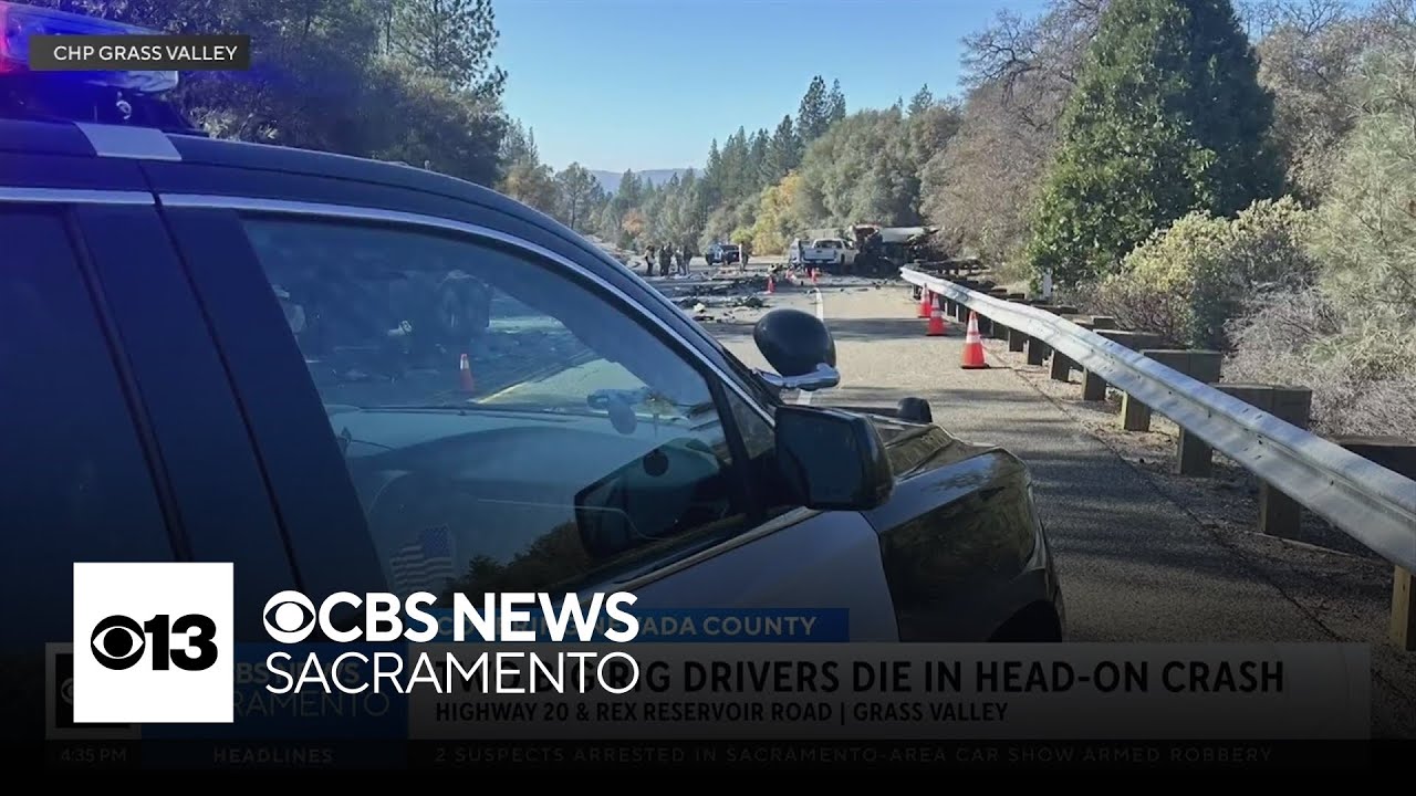 2 big rig drivers die in Grass Valley head-on crash
