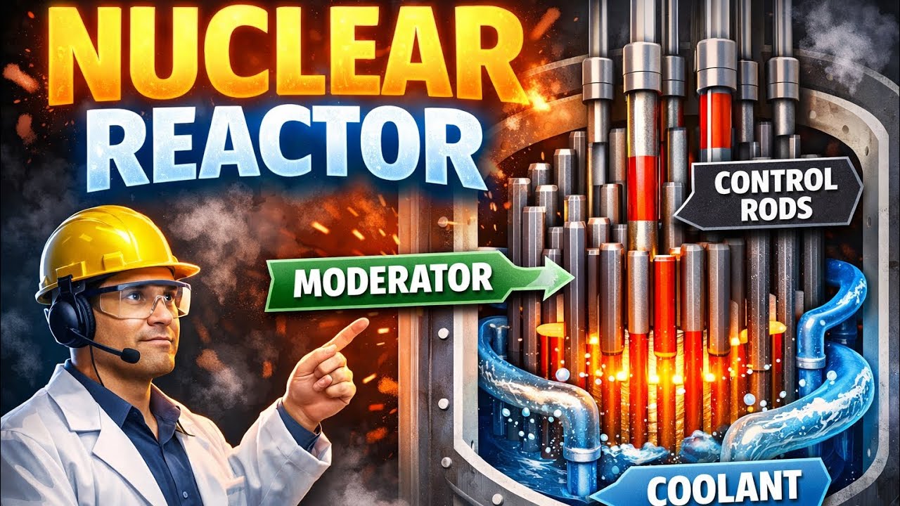 Nuclear physics ncert #moderatoren #controlrods#coolent #11thphysics#modernphysics 